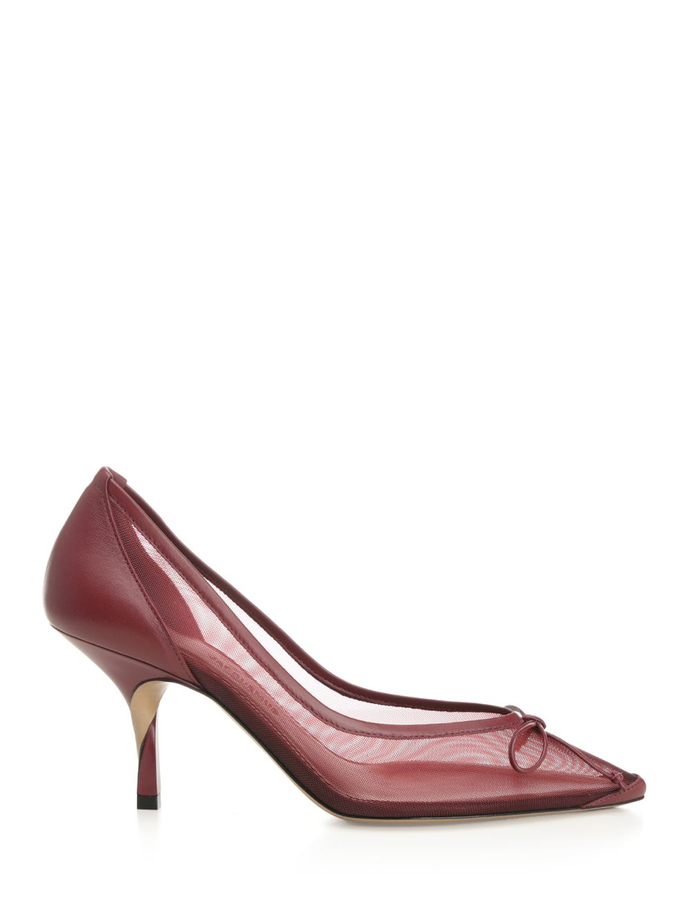 Jacquemus Décolleté Tourni Decollete - Bordeaux | b71280fc51e8b4ce34baff75406513b54c27a824