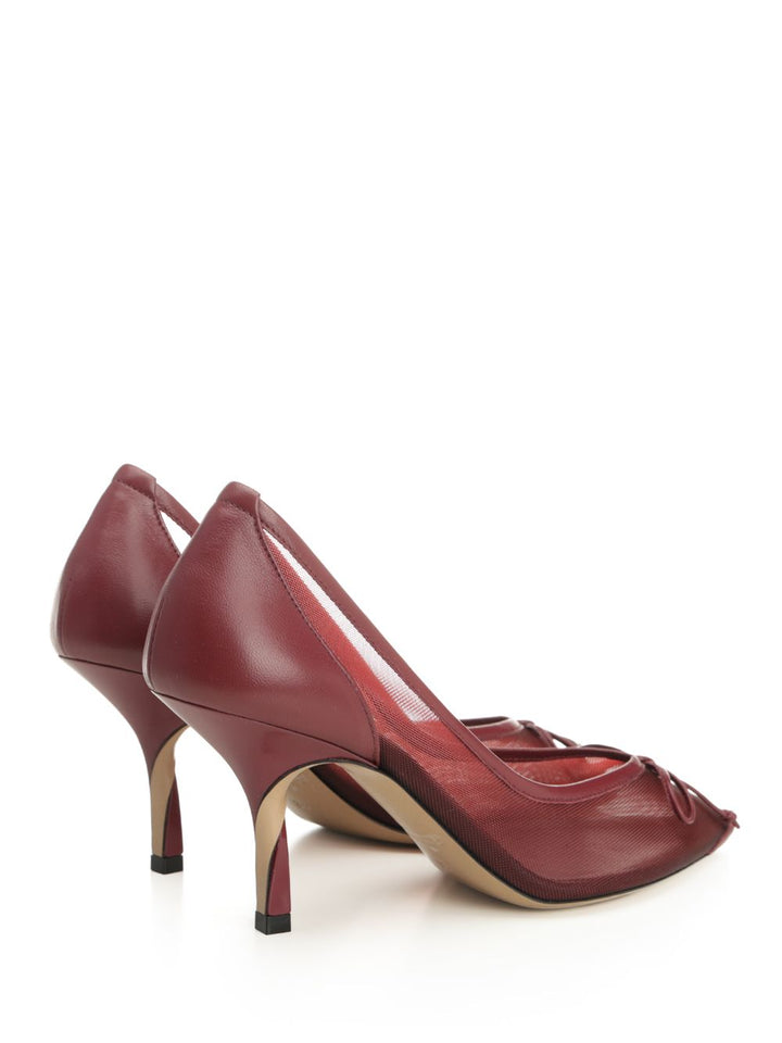 Jacquemus Décolleté Tourni Decollete - Bordeaux | d2a5fd31482d939f719a9488d2d1de2fc478339c