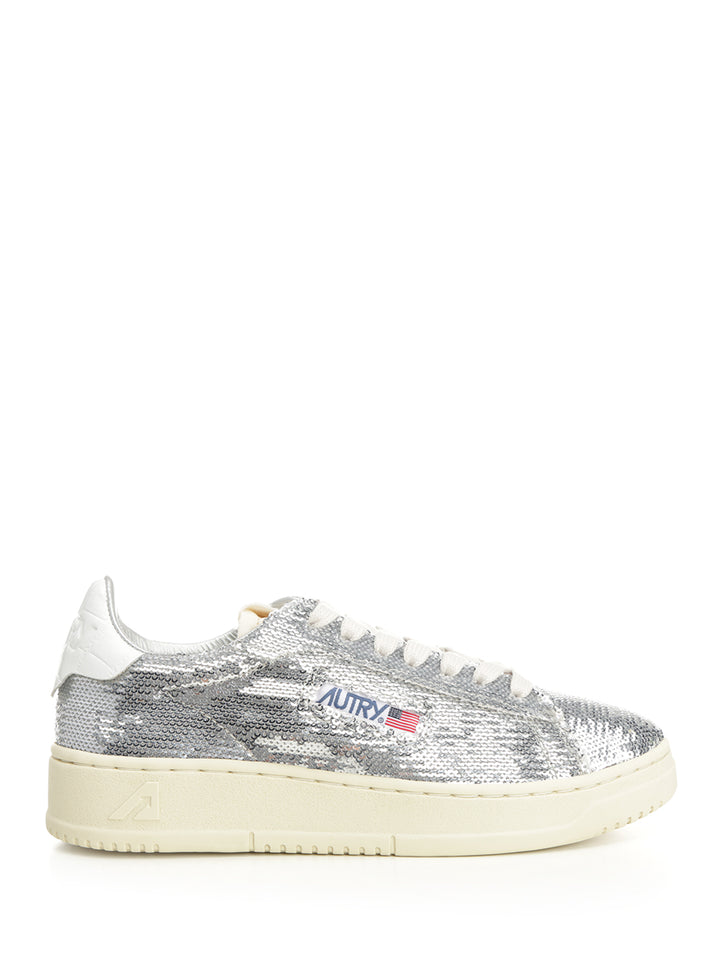 Autry  Sparkling Sneakers - Silver | 16f790f9d1f63194245aa5f14713befc00625770