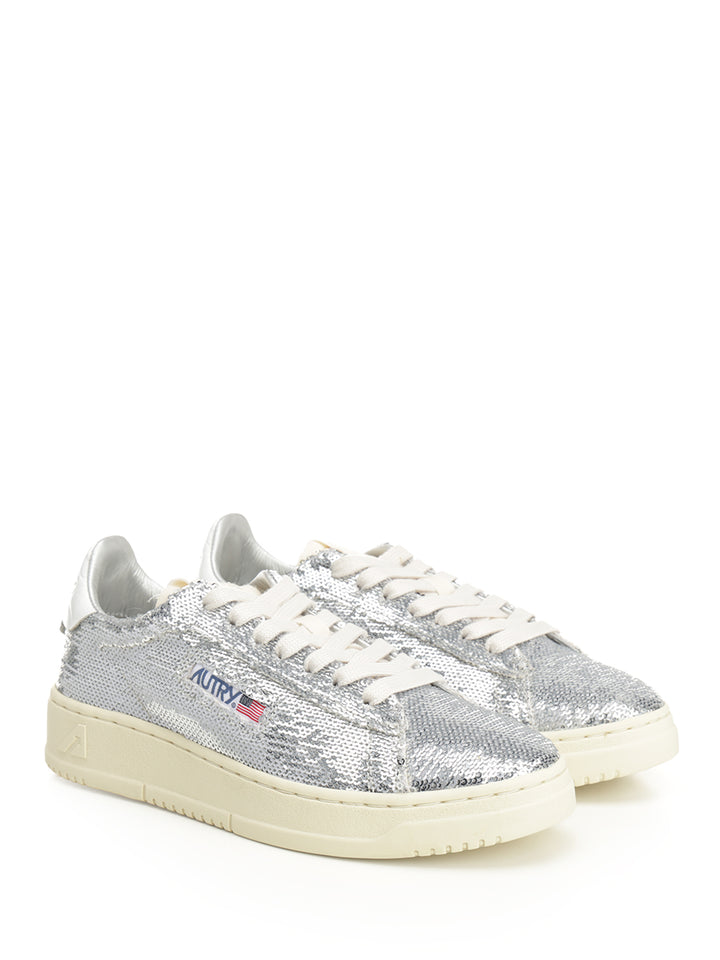 Autry  Sparkling Sneakers - Silver | c116304beb2ad6dfeb972748a3ee72cf93f5f32c