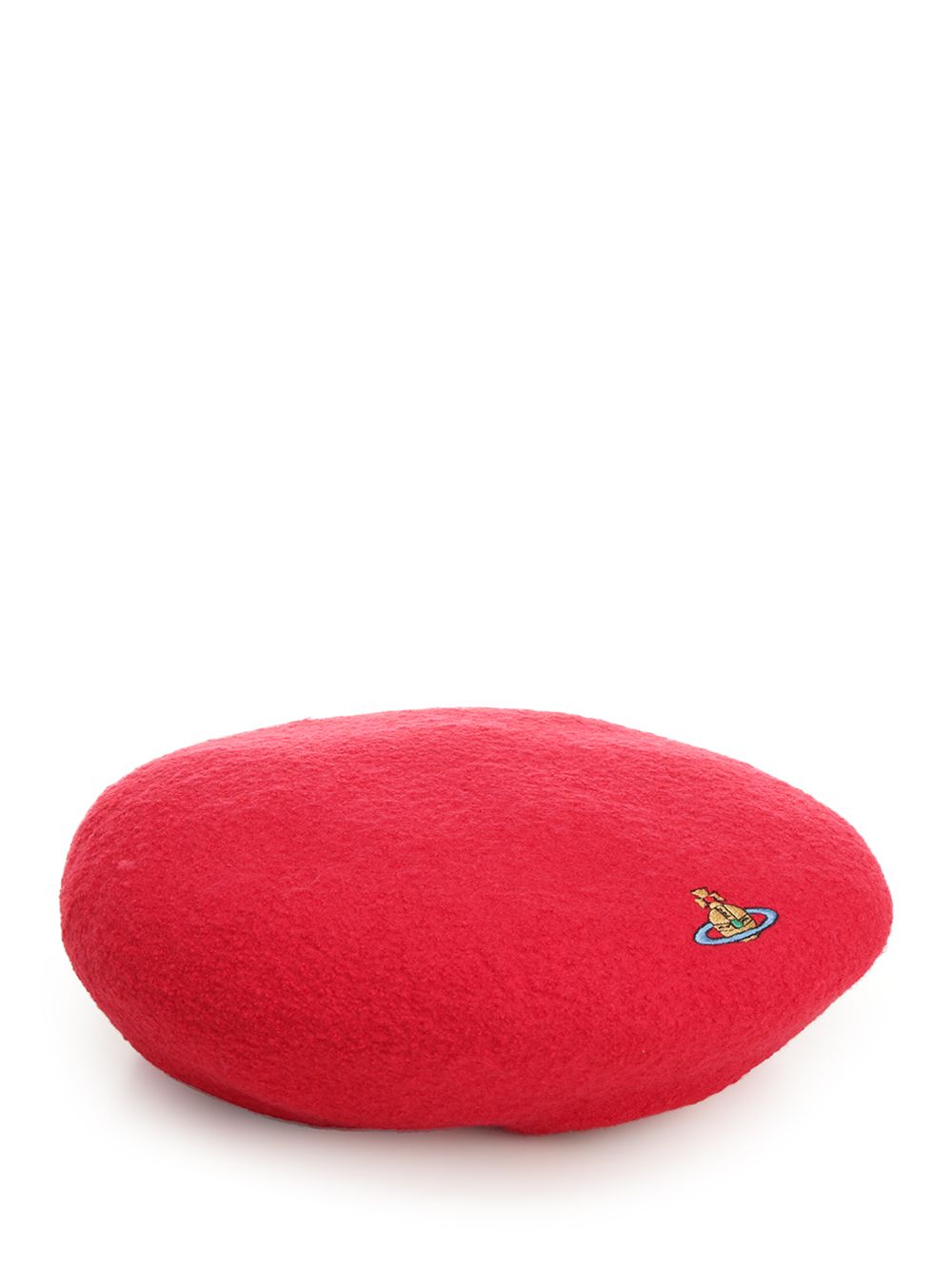 Vivienne Westwood Wool Beret Cappelli - Rosso | 658ae5893a07cae3690cb2d76e8a7c772e51b960