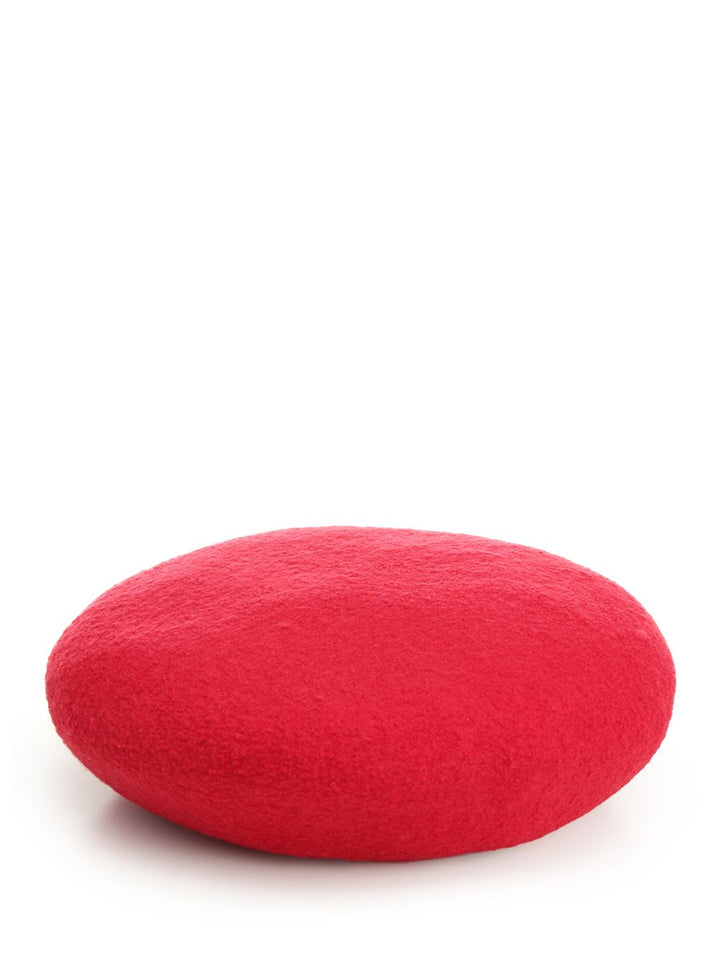 Vivienne Westwood Wool Beret Cappelli - Rosso | 79f17fd228a581b1dbb3e71a516659ceef054c03