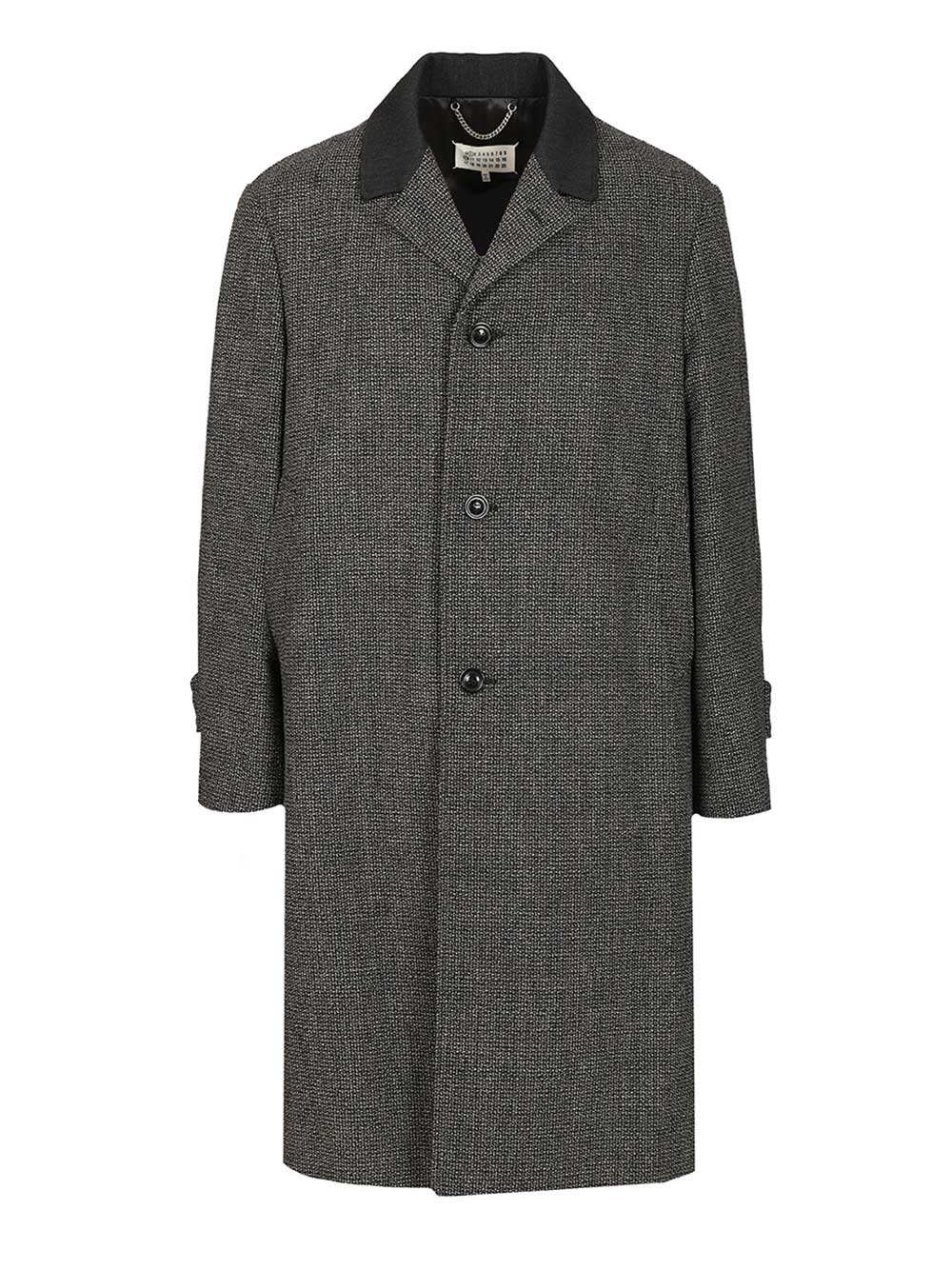 Maison Margiela Wool Coat Coats - Grey | 693c0cb318d6cb5b828dfdbd0bbaddc8cabaab12