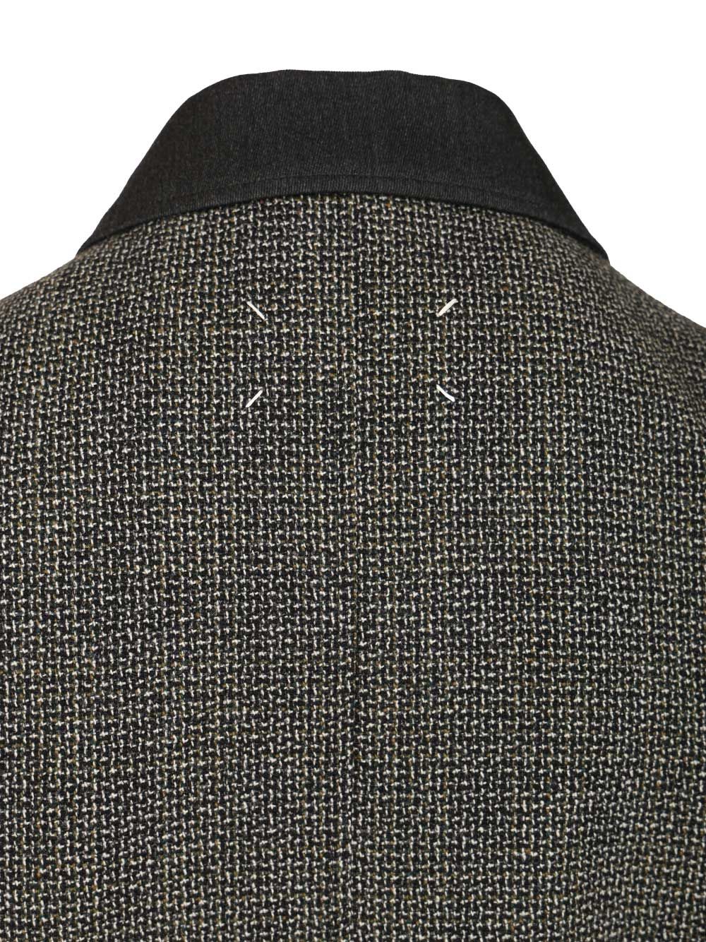 Maison Margiela Wool Coat Coats - Grey | 5c9cbed4e956309a5a34b5d48353dc7146083f6f