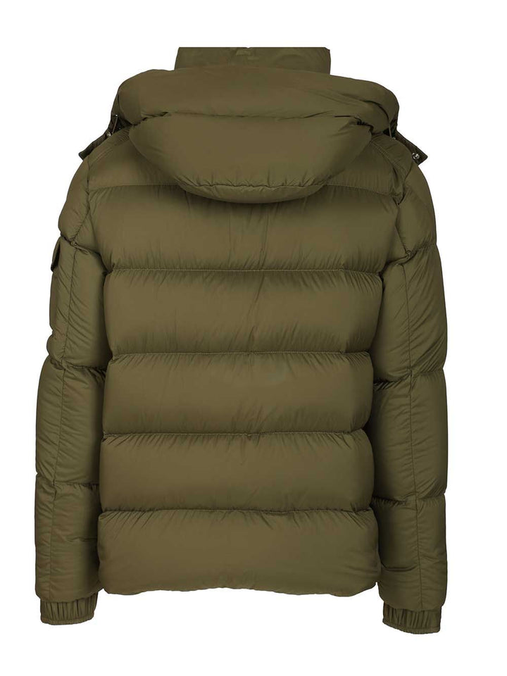 Moncler Moncler Maya 70 Short Down Jacket Coats - Verde | 42f6cf2f40cf41344f3063e60f3267f95ab5b1b9