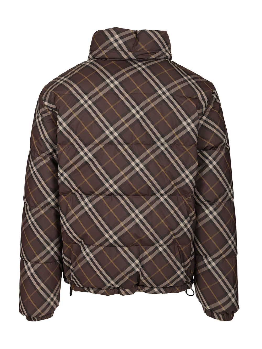 Burberry Snowdon Check Coats - Marrone | 01b440562dc52a031b086f29d2c16e032cf1e44a