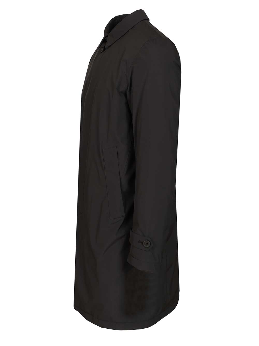 Herno Prometeo Padded Nylon Trench Coat Coats - Nero | ad3392cd604ceeb048834ddee34cf29e1b2c86c3