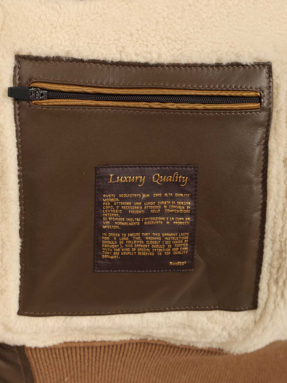 Moorer Fiano Coats - Marrone | b82385902e03b52e228a5fcc18a4773791719eaa