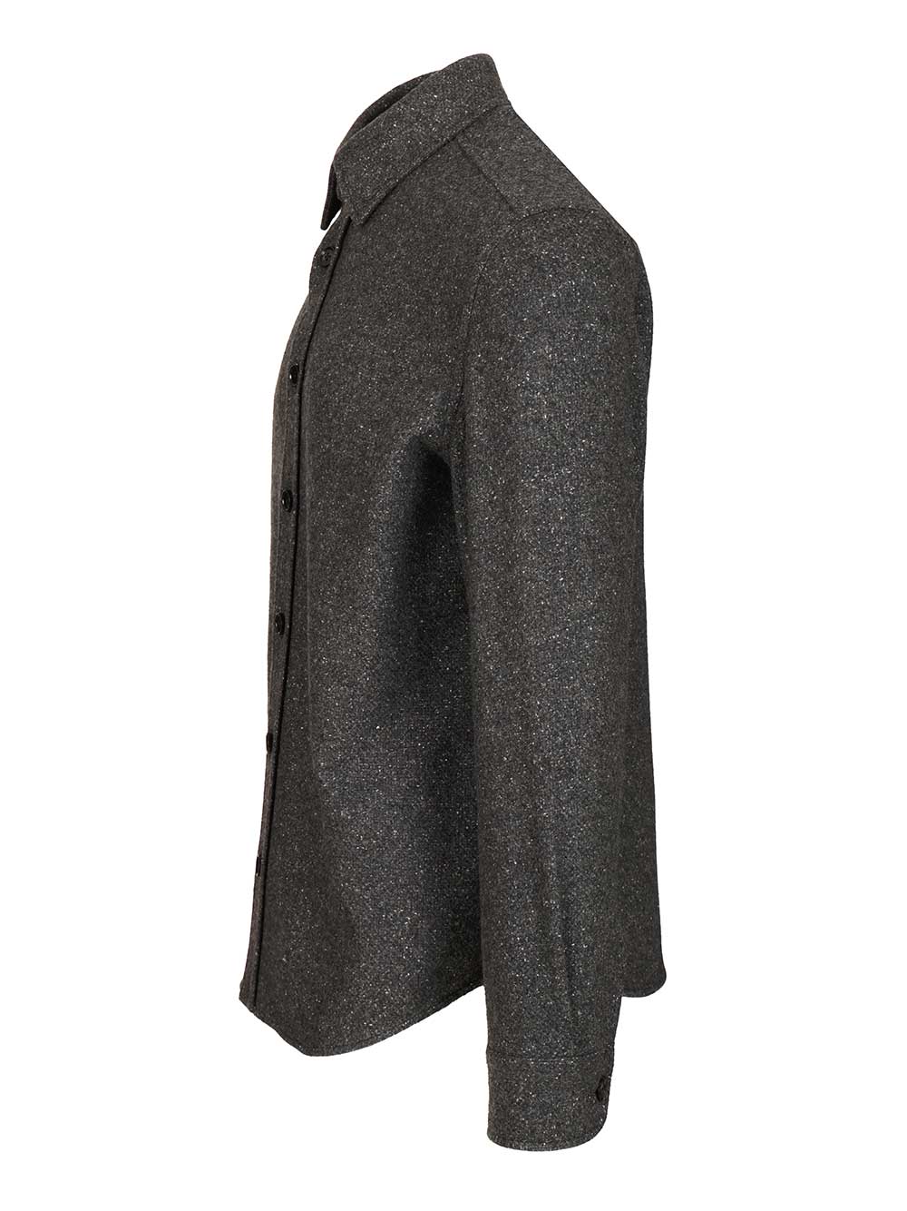 Ermenegildo Zegna Cashmere And Silk Overshirt Giacche - Grey | 52df586e5858522934b4005bac9948ae56be7280