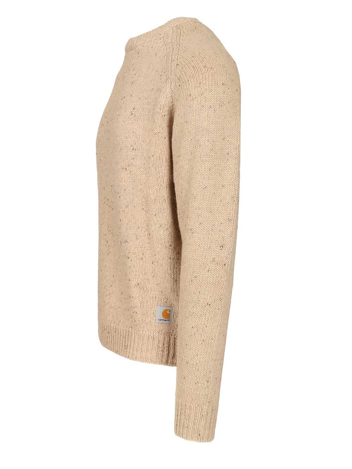 Carhartt Wip Anglistic Knitwear - Bianco | 474e7fc29d6f33e18488fb6600b70b311e3ef178