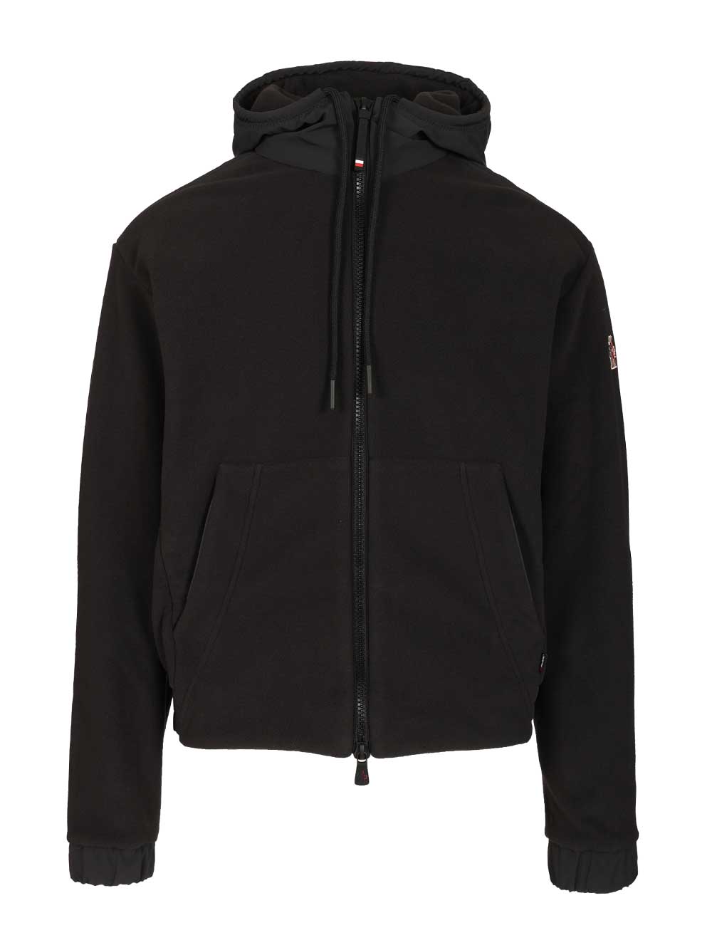 Moncler Grenoble Polartec® Full-Zip Hoodie Sweatshirts - Nero | a633761337c44d00fe61d7843389b766bdb0fd79