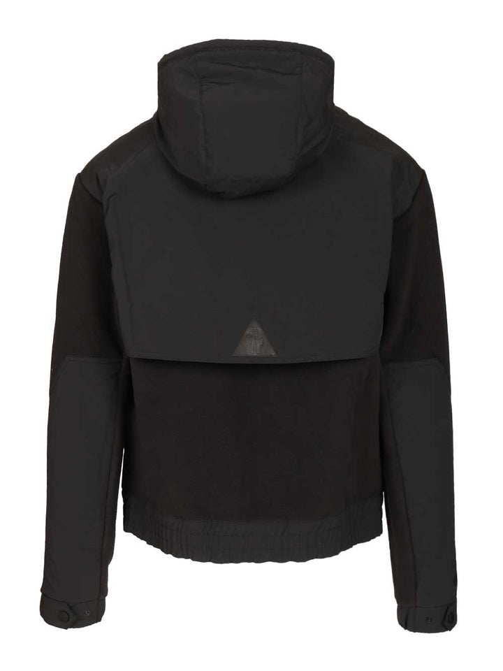 Moncler Grenoble Polartec® Full-Zip Hoodie Sweatshirts - Nero | 1677e805003c549e77d47529c330764c580e586a
