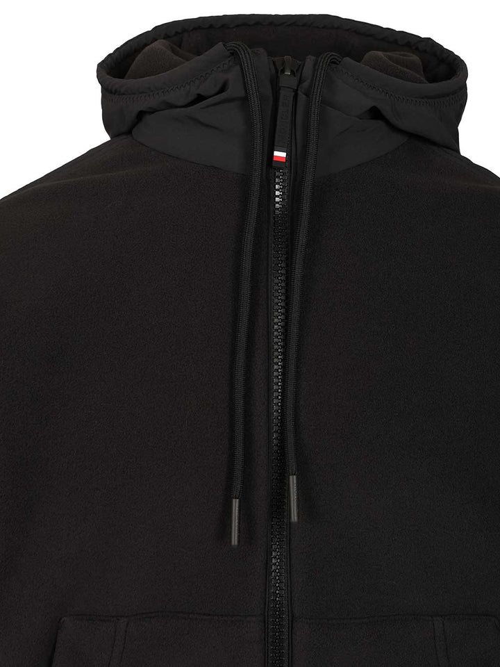 Moncler Grenoble Polartec® Full-Zip Hoodie Sweatshirts - Nero | e28c273d3dc971ab77ff100c321f01cbf1f1315e