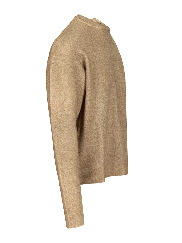 Amish Crew Neck Sweater Knitwear - Verde | 69e607d463ecc0595a602fa645a37a4ae835a3eb