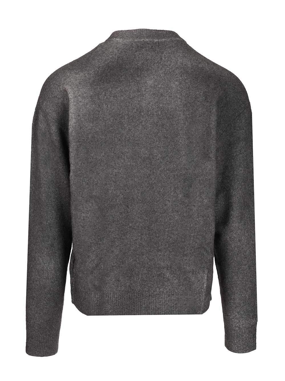 Amish Crew Neck Sweater Knitwear - Grey | 25ce187845e84a66031cabbd6643ed046419cb6e