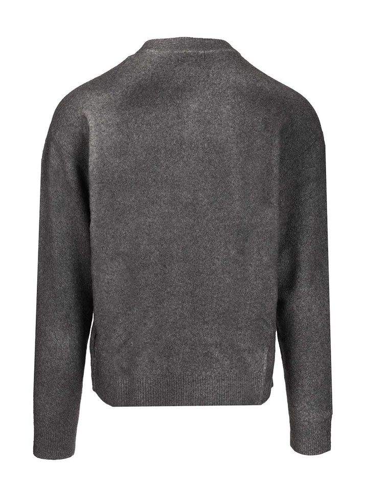Amish Crew Neck Sweater Knitwear - Grey | 2a77fb5a153115ea77b38443db881b5719bba915