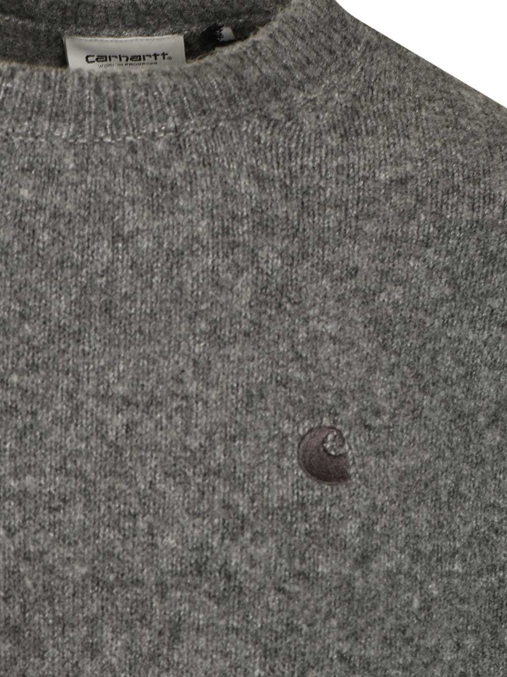 Carhartt Wip Curtis Knitwear - Grey | 5db4cbb256f5284b47e875d068a03bc24d2d7ac7