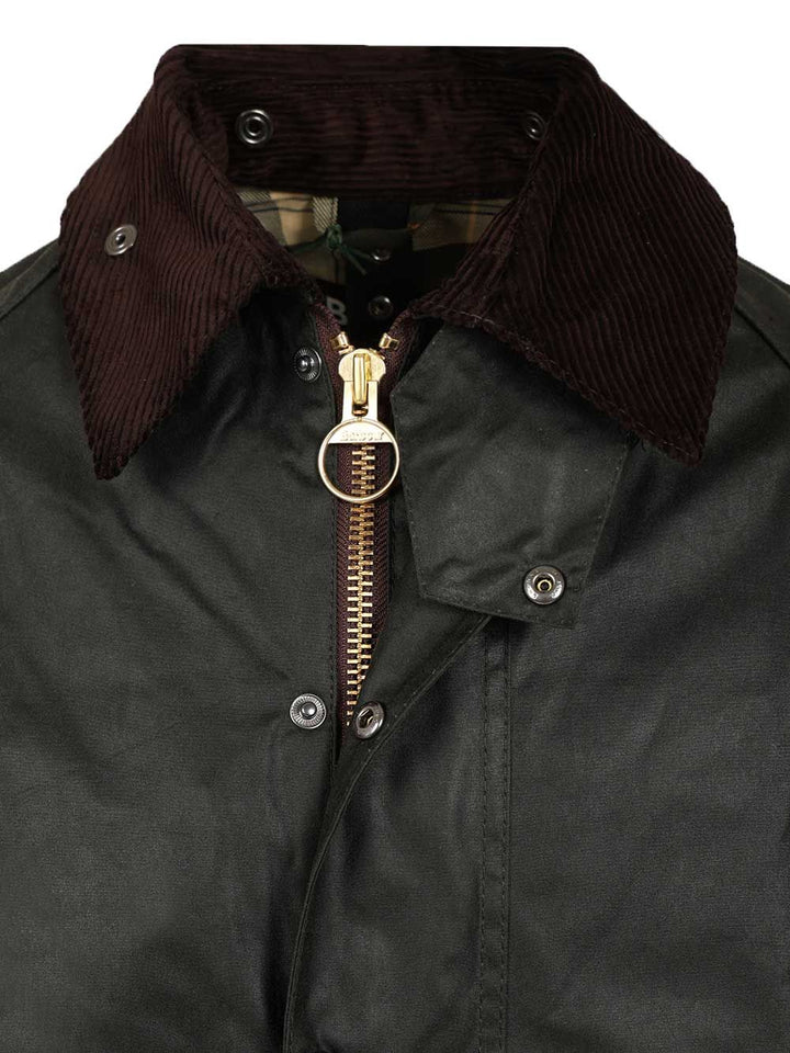 Barbour Beaufort® Waxed Jacket Giacche - Verde | 52e0d3f4acc0e7b387dea9212241b98ea805eadd