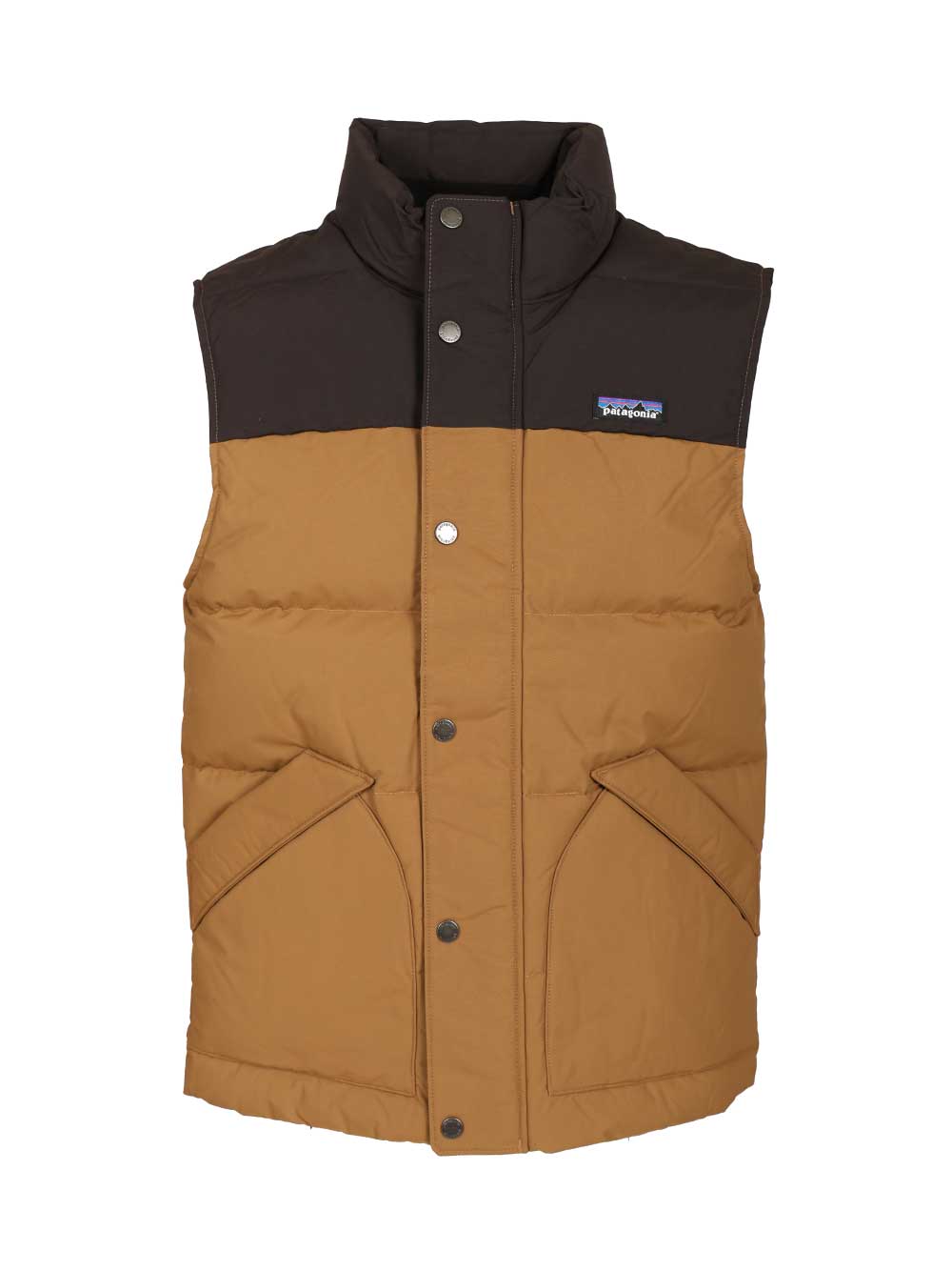 Patagonia Downdrift Vest Giacche - Beige | 5405ead0548003d9a75f82ecd228d959777fa2e2