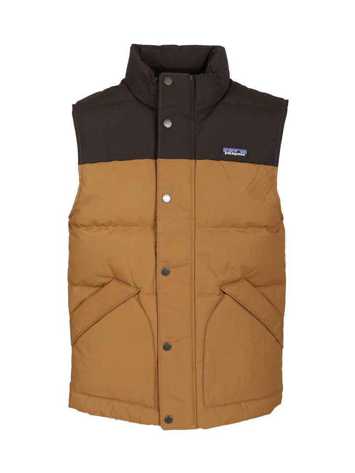 Patagonia Downdrift Vest Giacche - Beige | a276b0de30b3dd27085542effc4cdcc3b5eee719