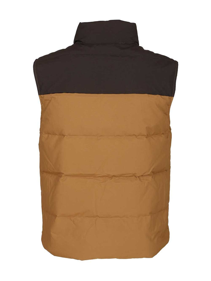 Patagonia Downdrift Vest Giacche - Beige | c0b3dce28f7ffea909379d875d47e526b77026a3