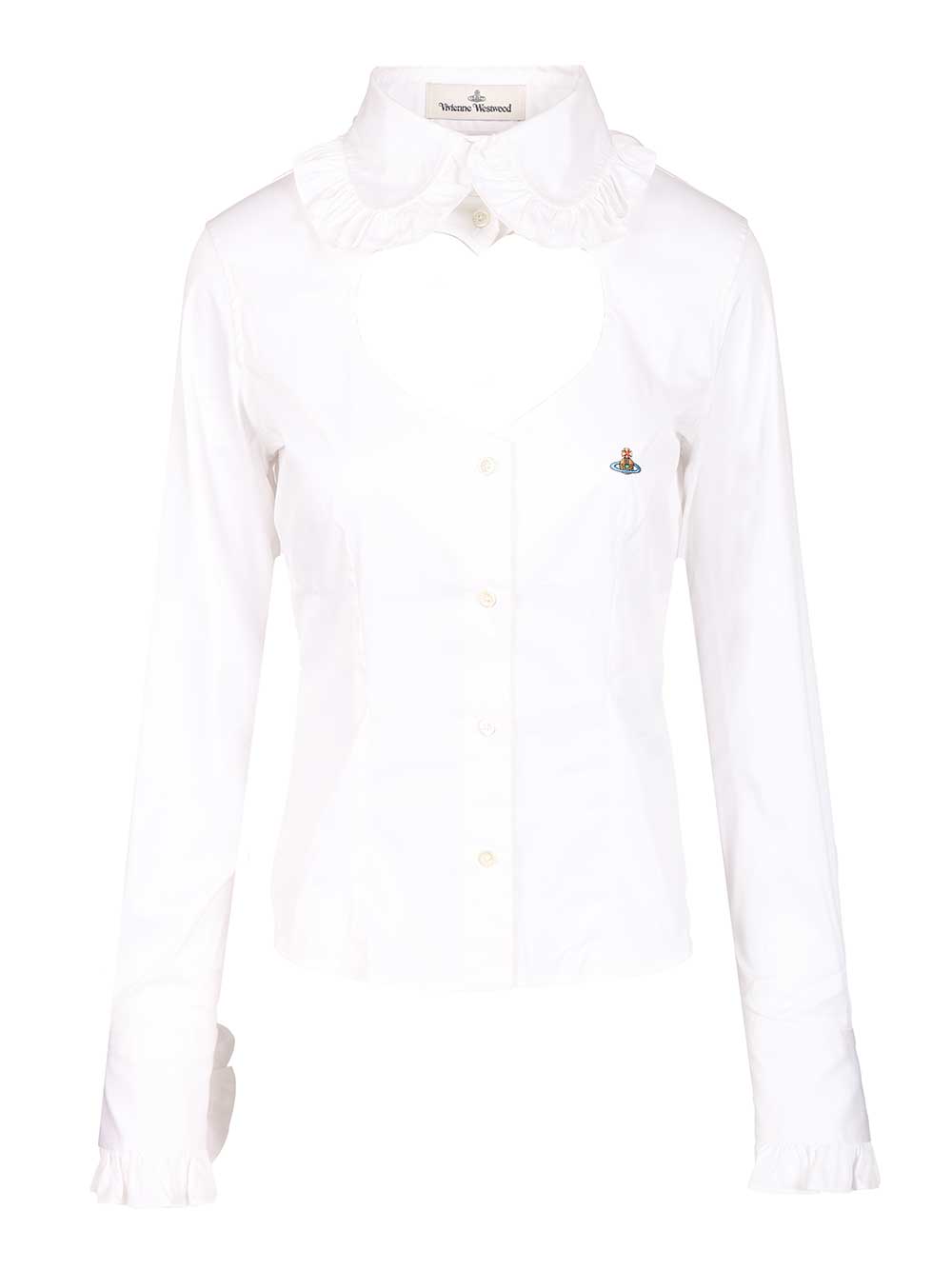 Vivienne Westwood Toulouse Frill Shirt Shirts - Bianco | a80a9d3f54a4be7640e43db1ea68d20f71a22cf8