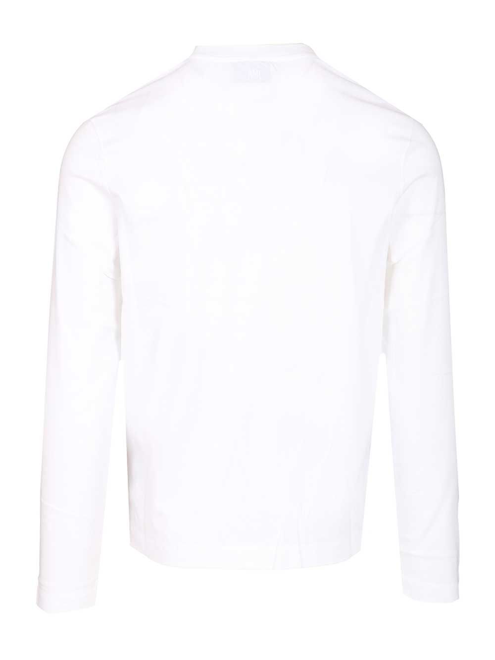 Ami Long-Sleeved T-Shirt - Bianco | f5a1669a2c72a653d53d551505e8659f0b059d70