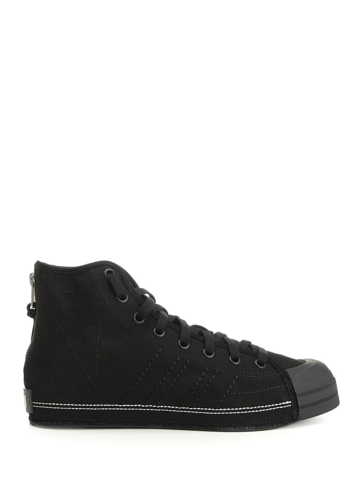 Adidas Y-3 Y-3-N Nizza Hi Sneakers - Nero | 34667b653ce8bb2a567c257dd829b0cf049132da