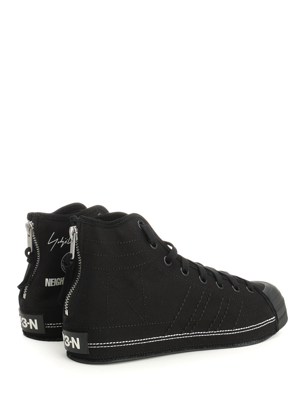 Adidas Y-3 Y-3-N Nizza Hi Sneakers - Nero | 83a1276a4606f0b5899d173096267f31d5b77801
