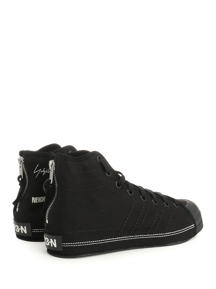 Adidas Y-3 Y-3-N Nizza Hi Sneakers - Nero | 83a1276a4606f0b5899d173096267f31d5b77801