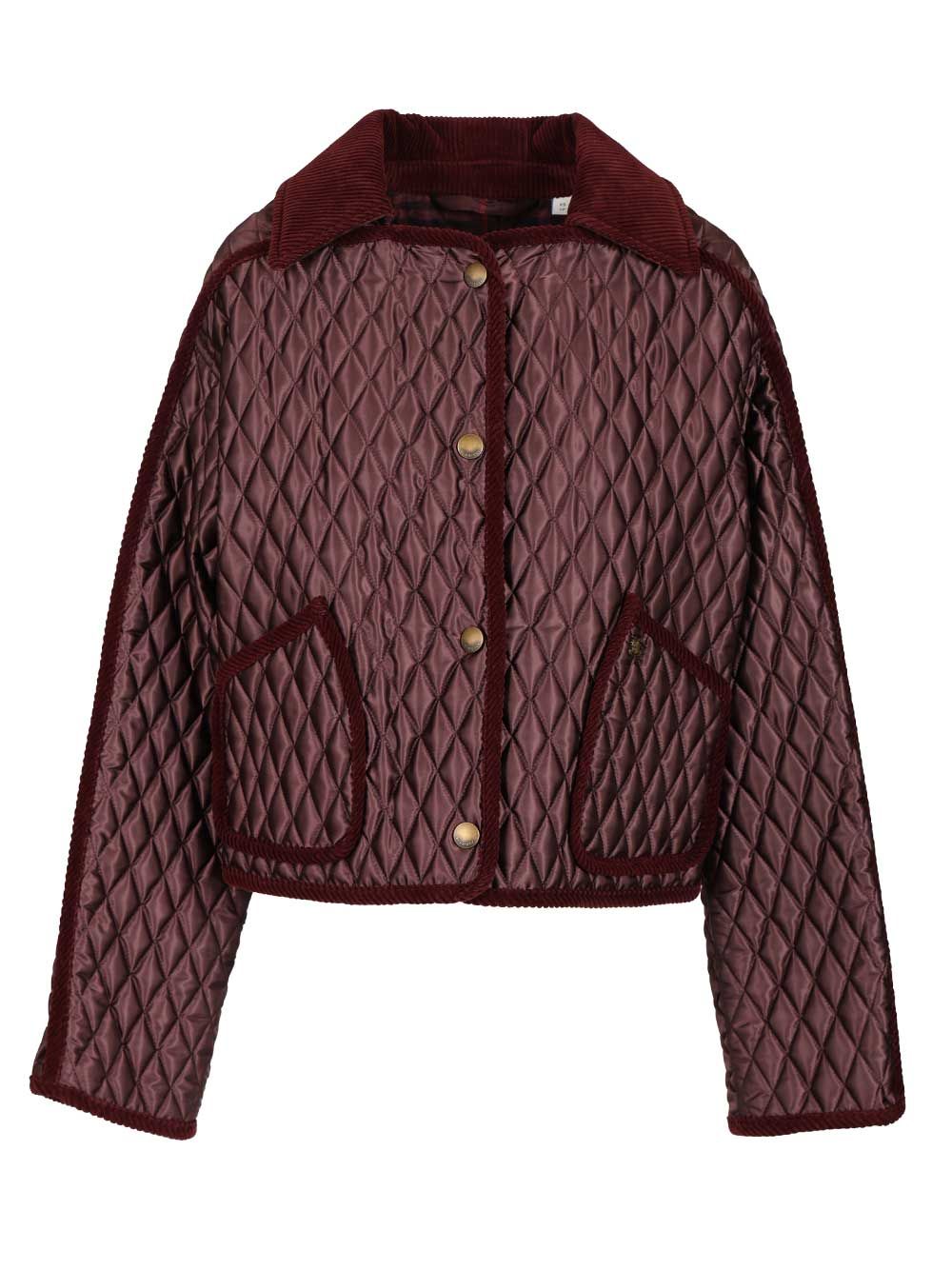 Burberry Floriston Giacche - Bordeaux | 6ddedcd51a7db68c33f4c94bb38ac5f396c8e3b3