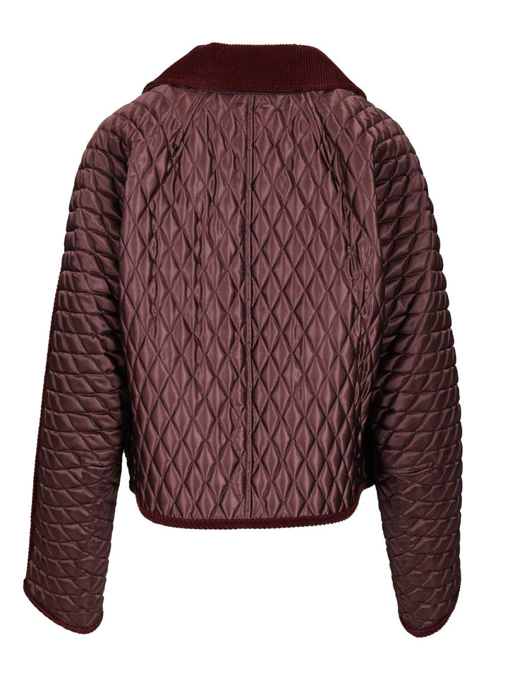 Burberry Floriston Giacche - Bordeaux | cd06235d77397932300bbb884e4d62f49c07087b