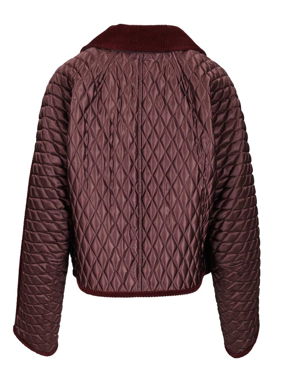 Burberry Floriston Giacche - Bordeaux | 7f1cf481803db0265d2c36c408744fa3a6afb265