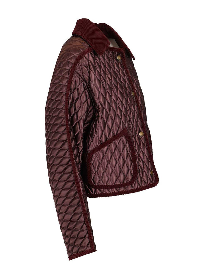 Burberry Floriston Giacche - Bordeaux | 4bc0a772bc5987df9aa10f19c0793a108c95b430