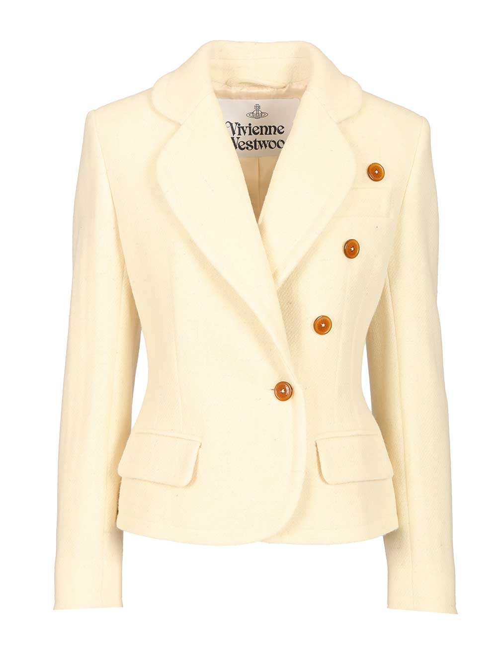 Vivienne Westwood Georgia Jacket Giacche - Bianco | 3c80270a4c5502b2c9bb700e4e7f1bde5a1f6c24