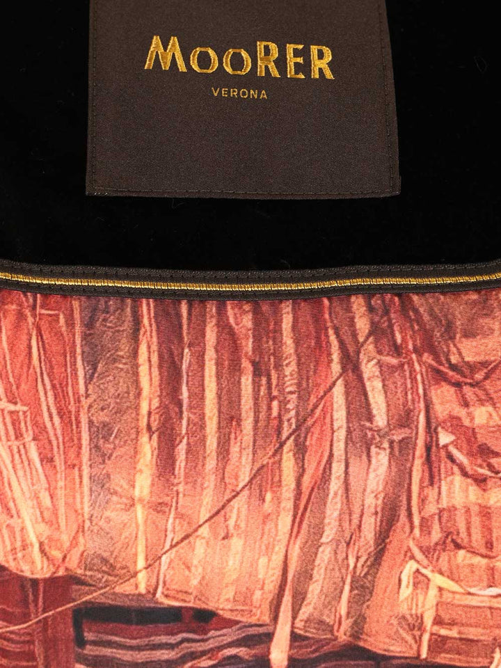 Moorer Ripoli Coats - Nero | b502d12a5eb9d03f4ad22db0e0ba8df20b7d3472