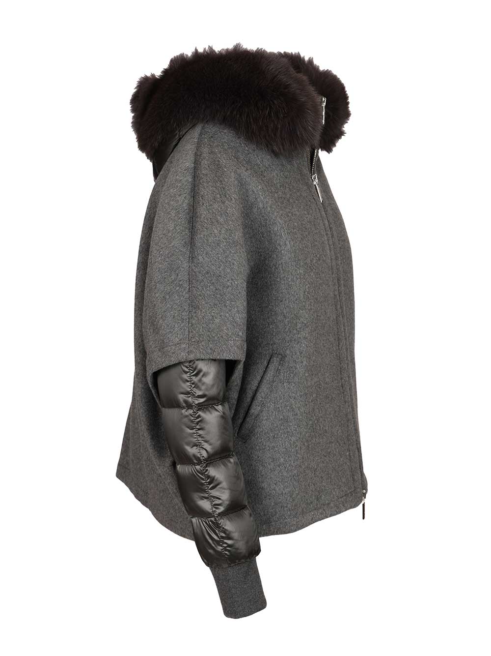 Moorer Pegaso Coats - Grey | 314d390fc9873d6e765db21494f1307c5b618169