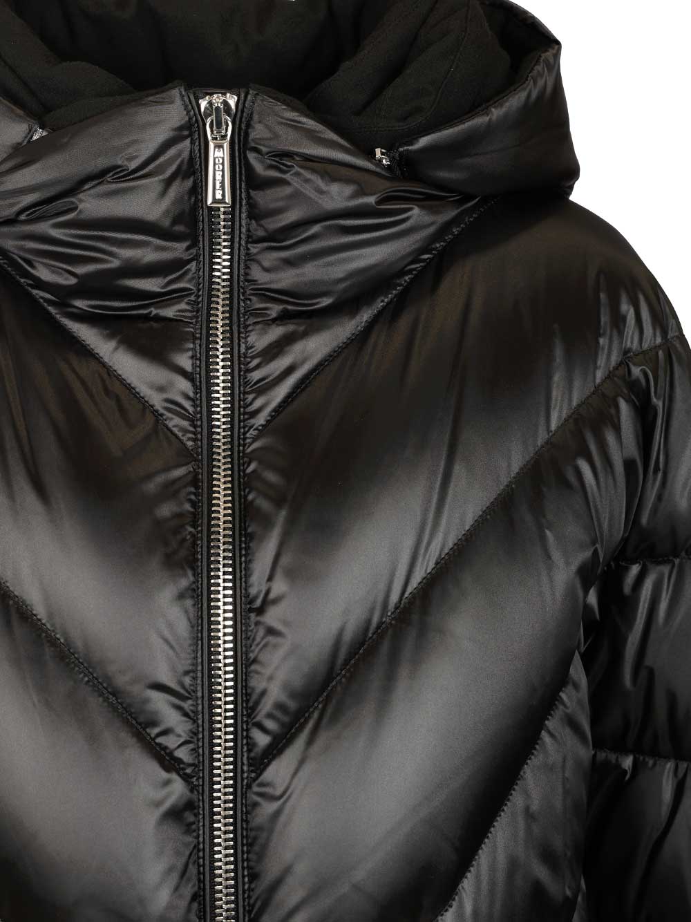 Moorer Wanita Coats - Nero | 65674a12a42b8101110041d264e37f2c6fa7d6e2