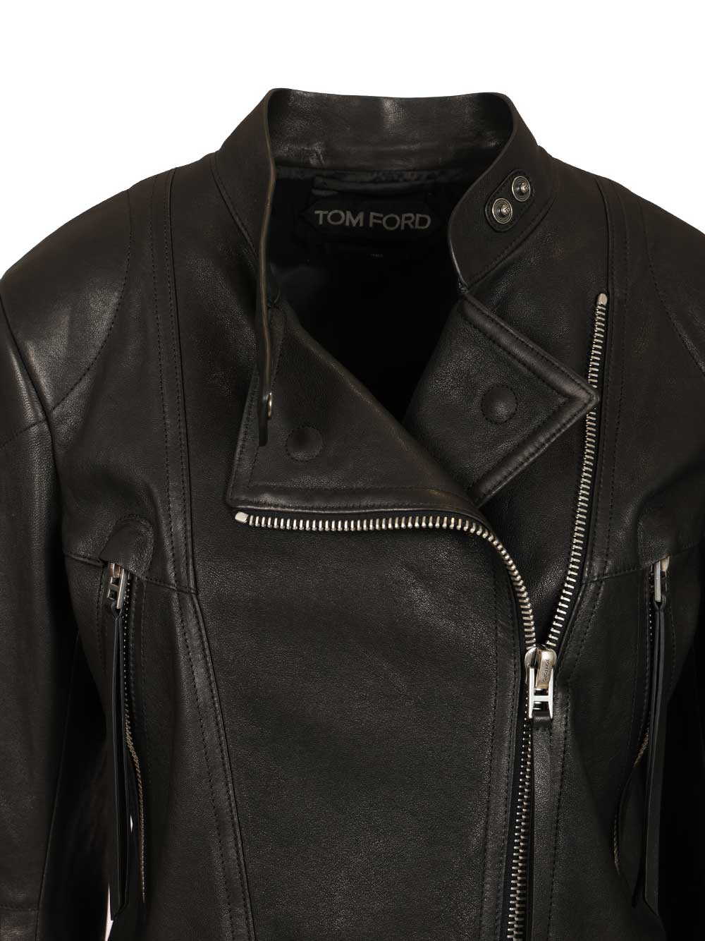 Tom Ford Racer Jacket Giacche - Nero | f0639f1639887cebbc15ef675abcb7630ba30d1b