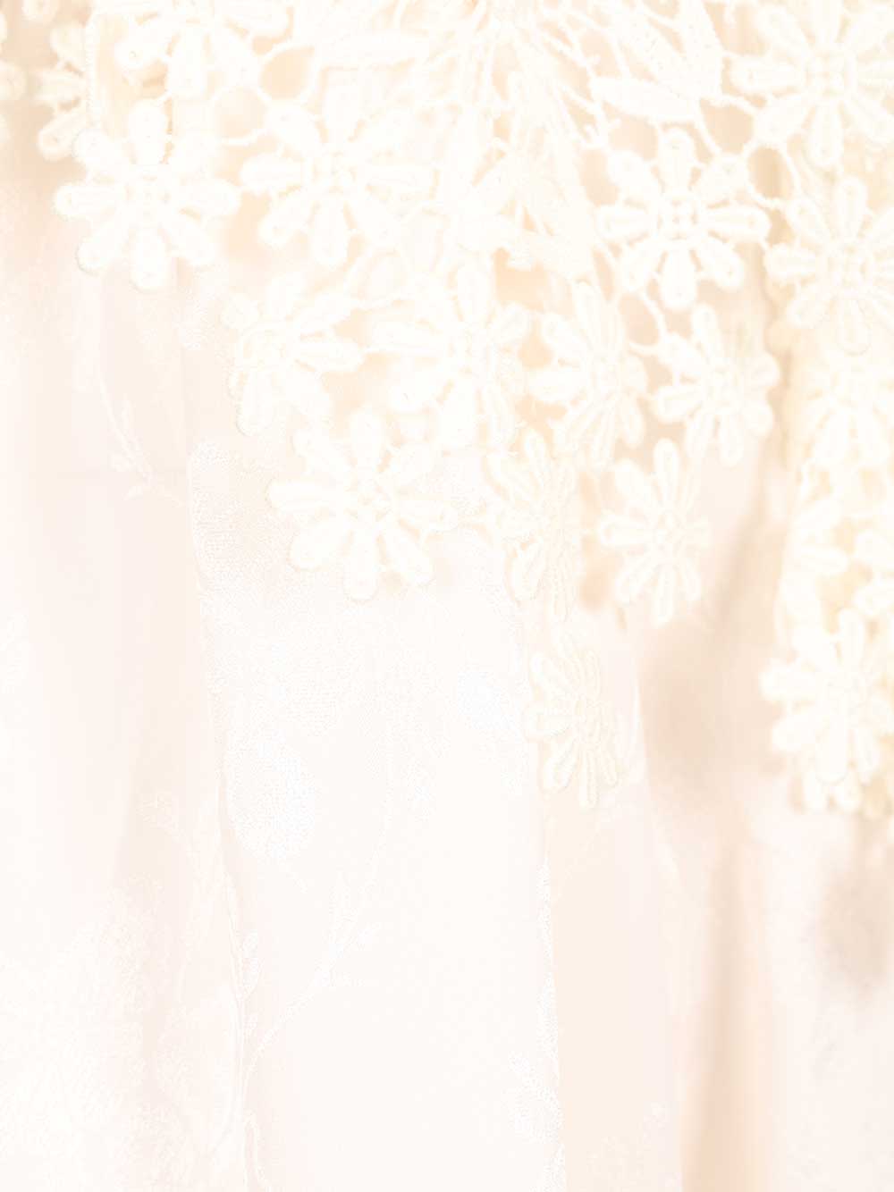 Chloe' Blouse With Maxi Collar Shirts - Bianco | 4f420c7e7abae86b6965fc889f719c8235f47bb4