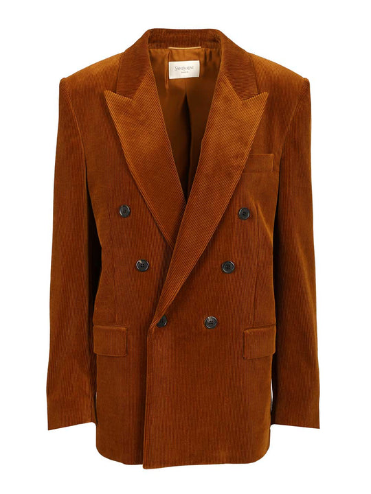 Corduroy Jacket Giacche Marrone