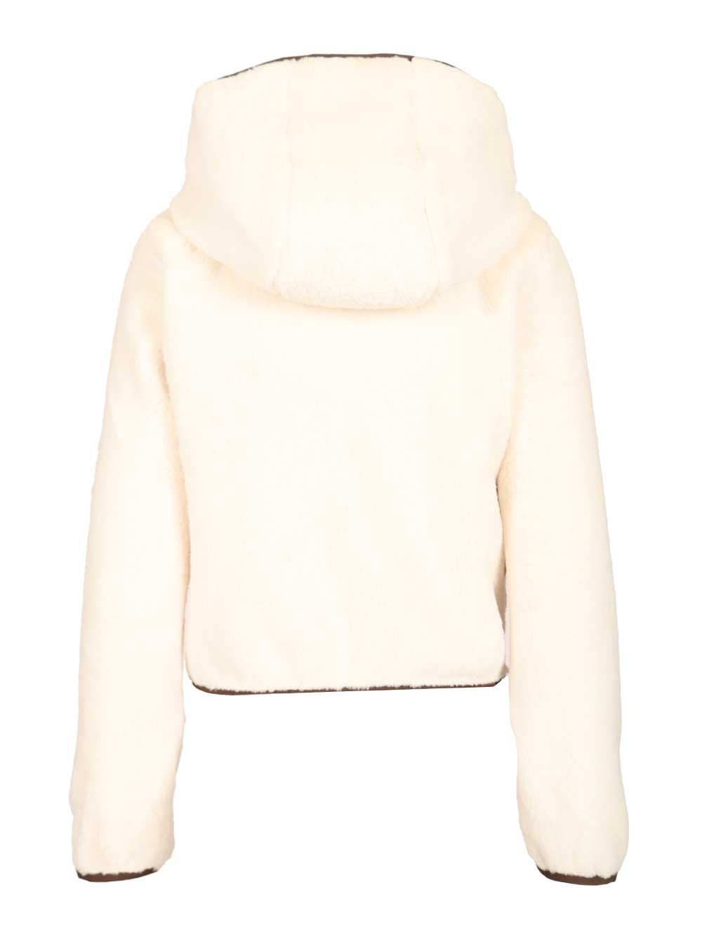 Moncler Grenoble Polartec® Padded Hoodie Giacche - Bianco | 351b489b5efaaaf482157f80b4877fff0522f01c