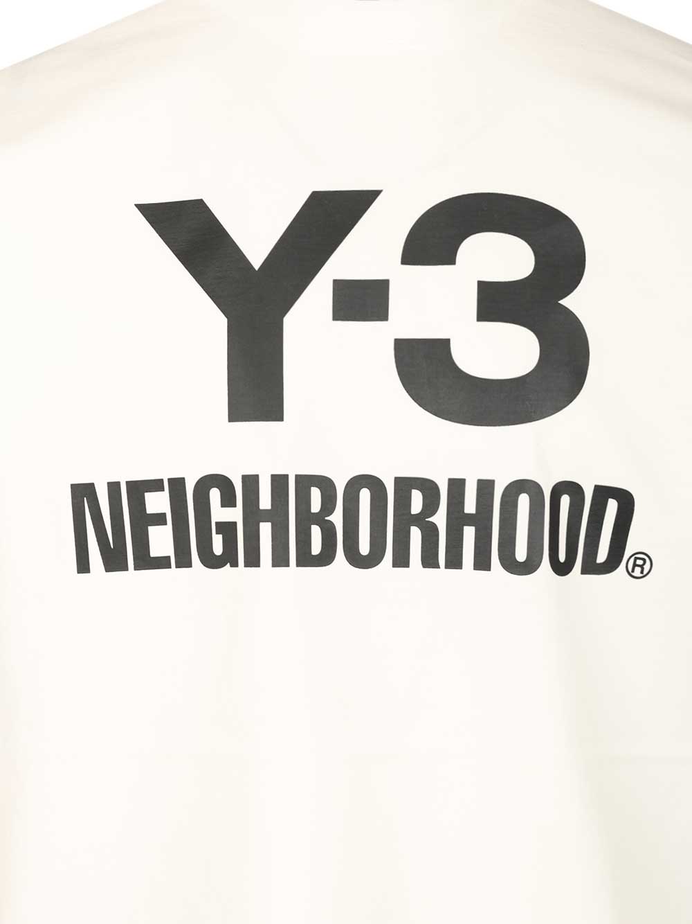 Adidas Y-3 Nbhd Logo T-Shirt - Bianco | d53a7e206e57525643ad13d54440569bcbdc98f1
