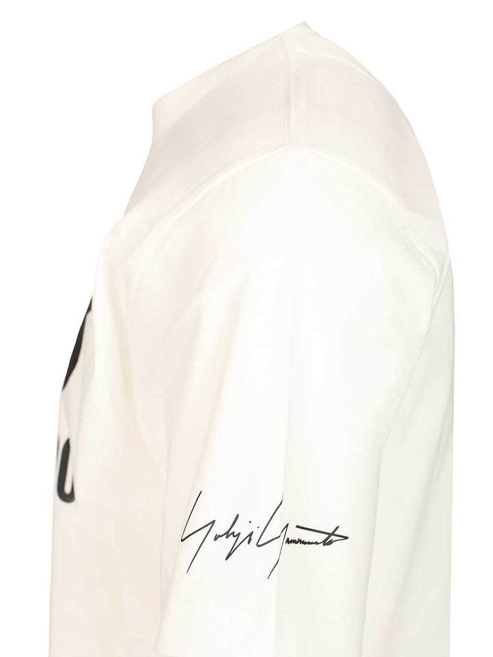 Adidas Y-3 Nbhd Logo T-Shirt - Bianco | da1dd85c6cb834a19e80796f76aa6ff1fbded824