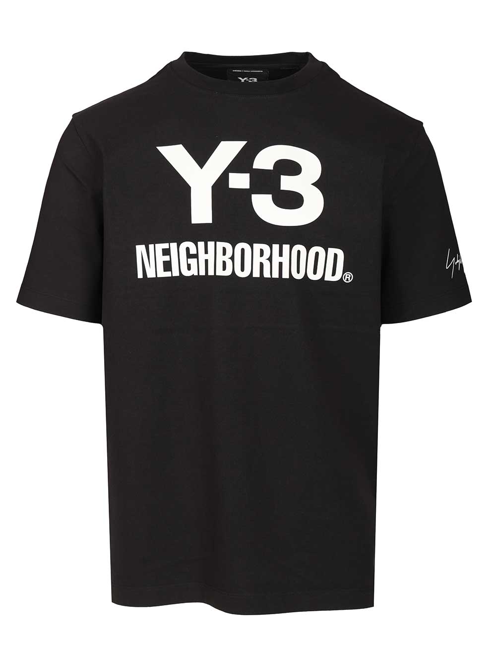 Adidas Y-3 Nbhd Logo T-Shirt - Nero | 1c4f4bcd61a348f439933244c0e4bb694937a127
