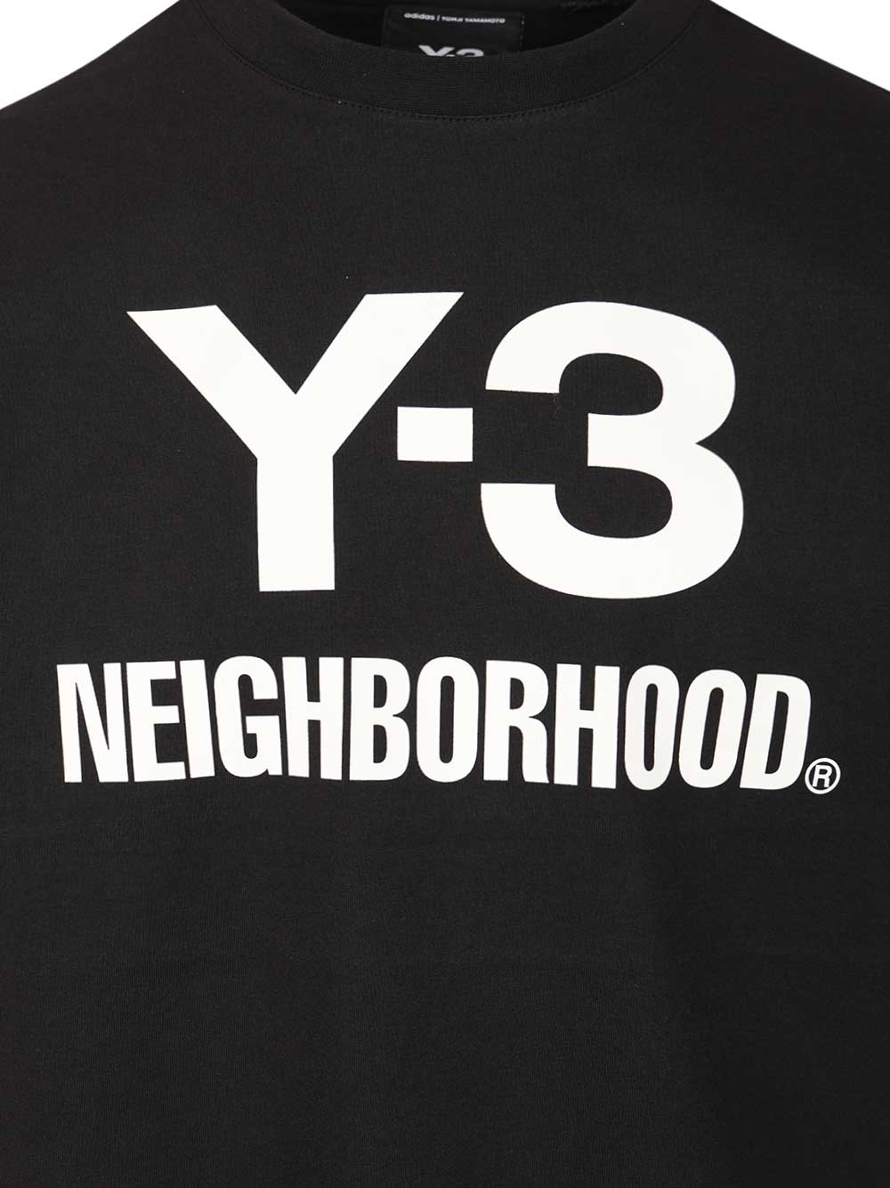 Adidas Y-3 Nbhd Logo T-Shirt - Nero | 32cf6b3c9db6a0be28035c8e2b8606aeaa3e3736