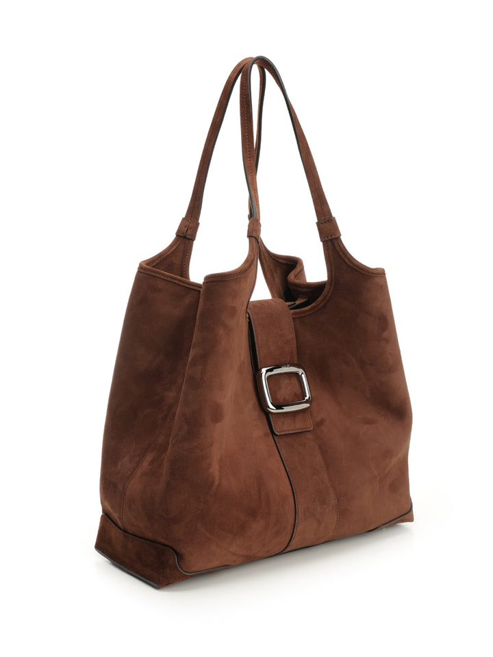 Roger Vivier Viv' Choc Shoulder Bag Shoulder Bags - Marrone | da24bf0357299e62750c8101353c7c07416ece3d