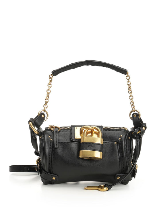 Small Paddington Chain Bag Shoulder Bags Nero