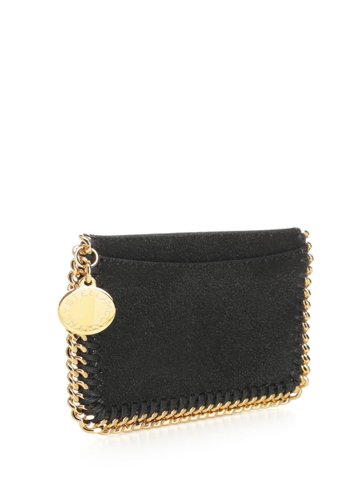 Stella Mccartney Falabella Card Holder Wallets - Nero | 30d233f54dd4382164262f6ba780715744cff067