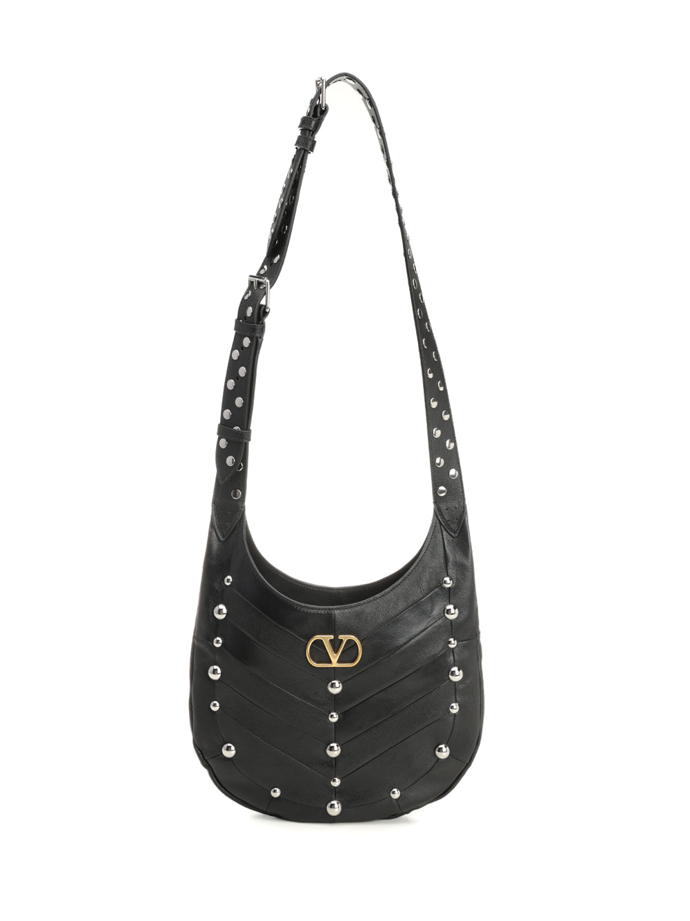 Valentino Garavani Hoboho Shoulder Bags - Nero | 34c85ca0b2ab10ad1a5065bc674887faf1bc0dcb